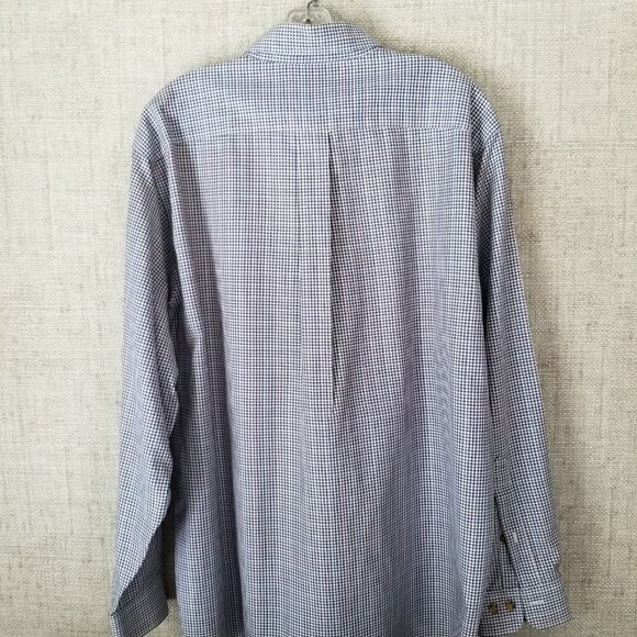 Brooks Brothers The Original Fold Shirt Non-Iron Mens Button Down Size Large (L) - Picture 5 of 9